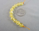Citrine (Color Enhanced) Beads Round Various Sizes