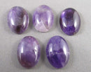 Amethyst Cabochon 5pcs 18x13mm (C140)