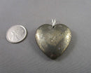 Gold Pyrite Gemstone Pendant (925 Sterling Silver) B091-6