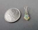 Ethiopian Opal Gemstone Pendant (925 Sterling Silver) B091-9