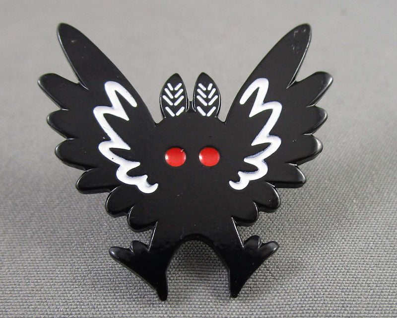 Mothman Enamel Pin 1pc (BIN 79)