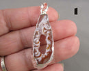 You Choose! Oco Geode Gemstone Pendant