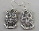 Owl Pendant Earrings (Vintage) H008-4