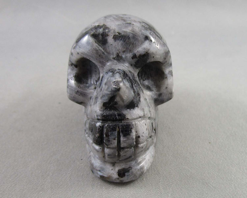 Larvikite Crystal Skull 2" E083