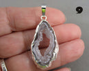 You Choose! Oco Geode Gemstone Pendant