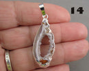 You Choose! Oco Geode Gemstone Pendant