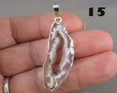 You Choose! Oco Geode Gemstone Pendant