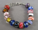 Pandora Style Charm Bracelet (Vintage) H136-24