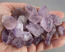 Amethyst Small Crystals Raw 3pcs H074**