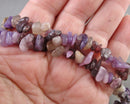 Lepidolite Gemstone Chip Strand G010-1