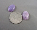 Lepidolite Cabochon 2pcs 18x13mm C201