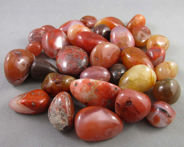 Carnelian Polished Stones (Medium) 3pcs J174