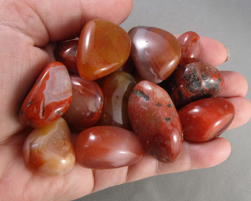 Carnelian Polished Stones (Medium) 3pcs J174