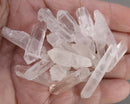 Clear Quartz Crystal Points (Drilled) 4pc (C110)