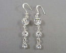 CZ Crystal Earrings H060-3