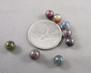 Ruby/Sapphire Beads 6mm Round  8pc C251