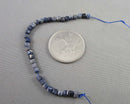 Sapphire 3mm Cube Beads C238