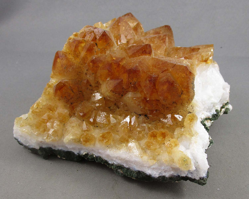Large Citrine Crystal Cluster 1pc B026-2