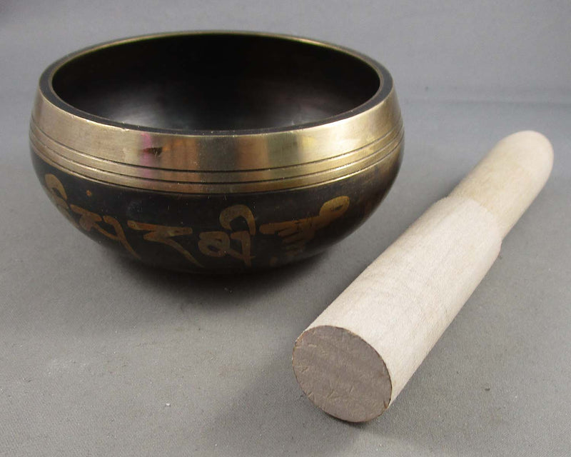 Tibetan Brass Singing Bowl 3" (H079)