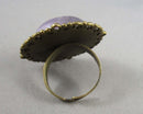 Amethyst Gemstone Ring (Vintage) H061-1