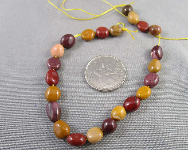 Mookaite Jasper Nugget Beads (C457)