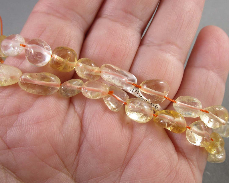 Citrine Nugget Beads (C456)