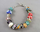 Pandora Style Charm Bracelet (Vintage) H061-15