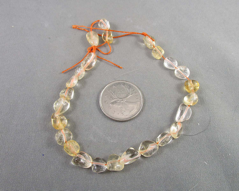 Citrine Nugget Beads (C456)