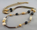 Picture Jasper Gemstone Necklace (Vintage) H061-16