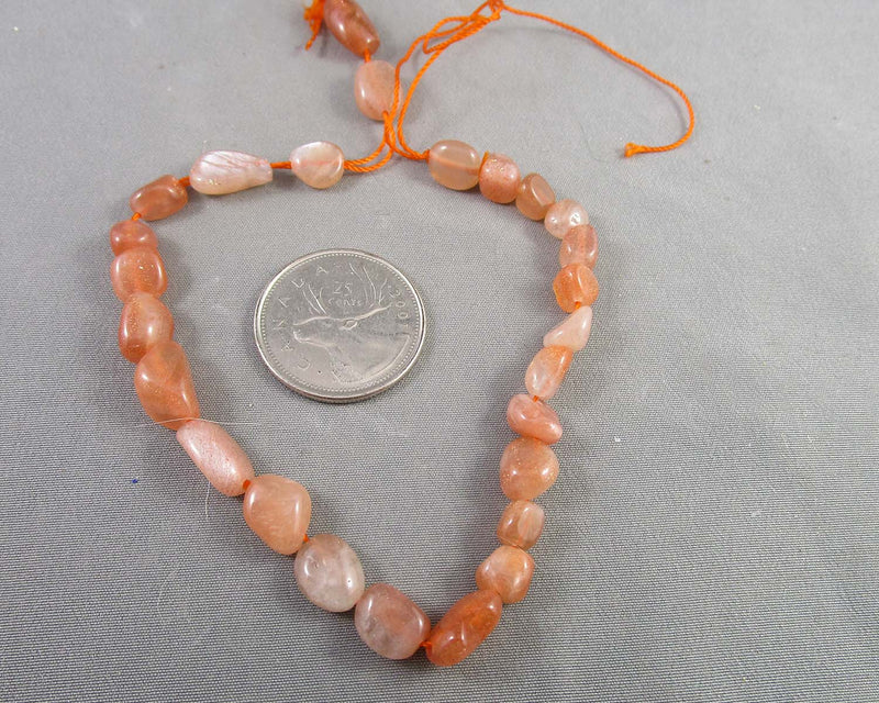 Sunstone Nugget Beads (C455)