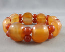 Carnelian Gemstone Bracelet H129-5