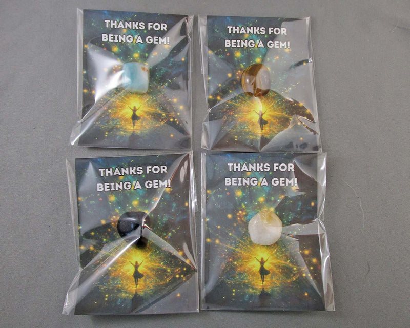 "Thanks for Being a Gem!" Crystal Gift Appreciation Card 1pc