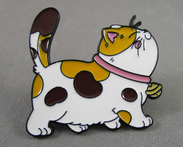 Calico Cat Enamel Pin 1pc (BIN 85)