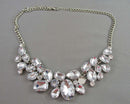 Rhinestone Crystal Necklace (Vintage) H141-5