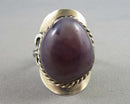 Amethyst Gemstone Ring Size 8 (Vintage) H141-9