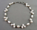 Pearl Gemstone Anklet (Vintage) H141-16
