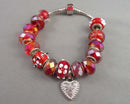 Pandora Style Charm Bracelet (Vintage) H141-17