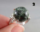 You Choose! Seraphinite Gemstone Ring