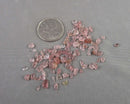 Strawberry Quartz Stone Chips 100g - Undrilled (G095-2)