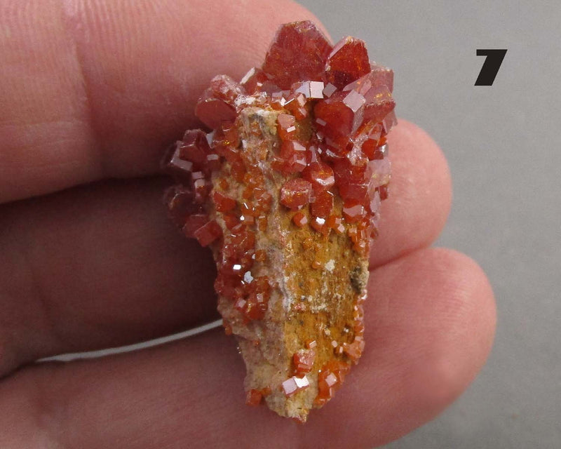 You Choose!  Vanadinite Crystal Cluster 1pc