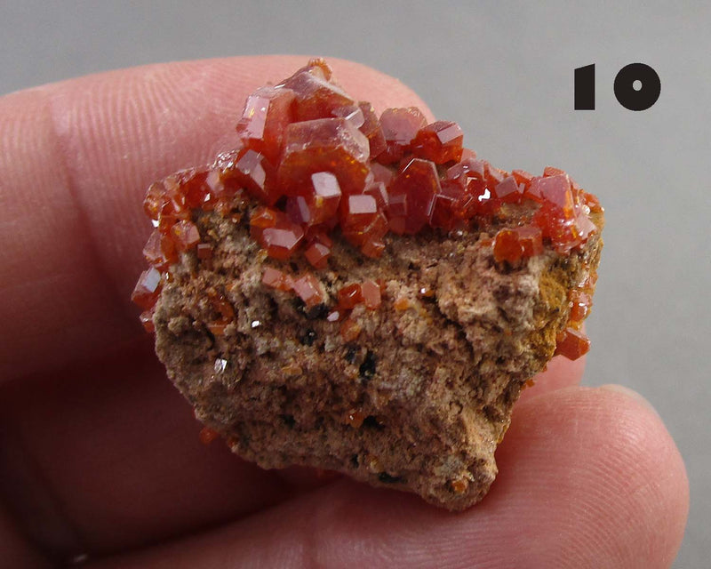 You Choose!  Vanadinite Crystal Cluster 1pc