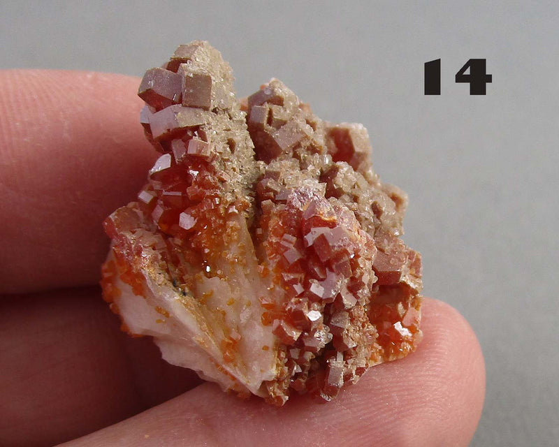 You Choose!  Vanadinite Crystal Cluster 1pc