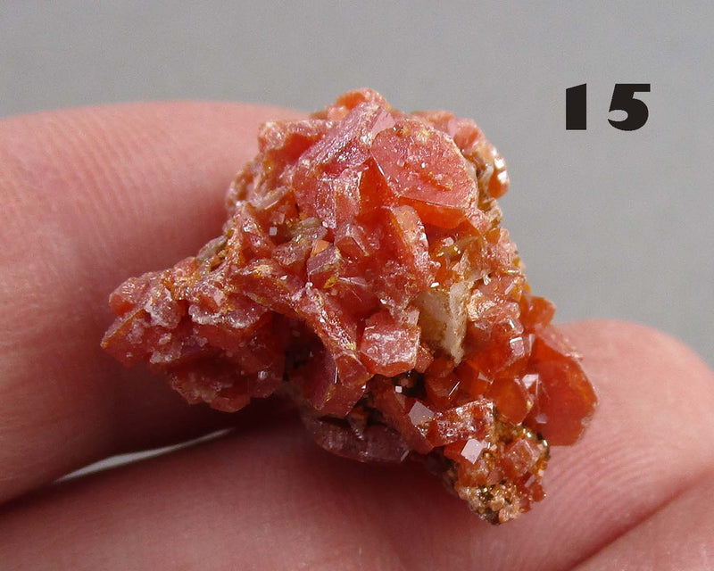 You Choose!  Vanadinite Crystal Cluster 1pc