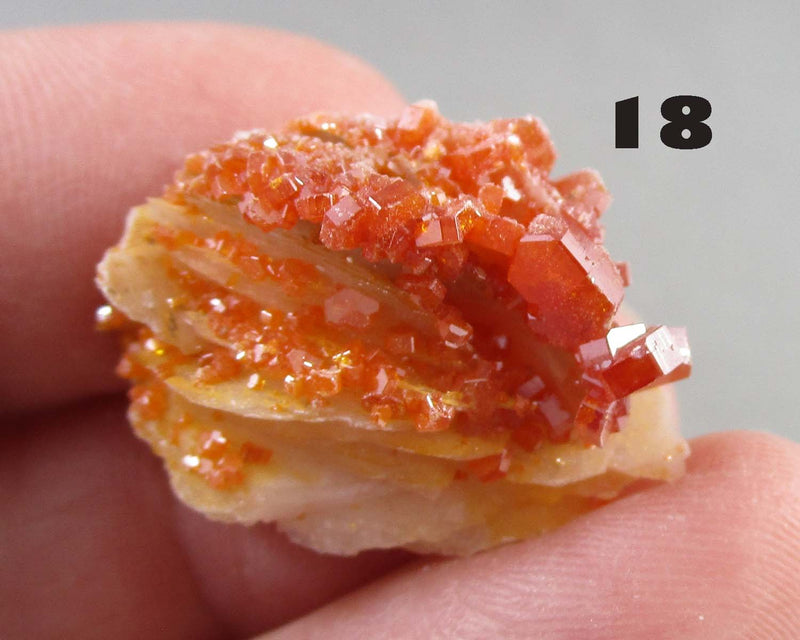 You Choose!  Vanadinite Crystal Cluster 1pc