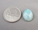 Amazonite Faceted Cabochon 1pc 18x13mm C246