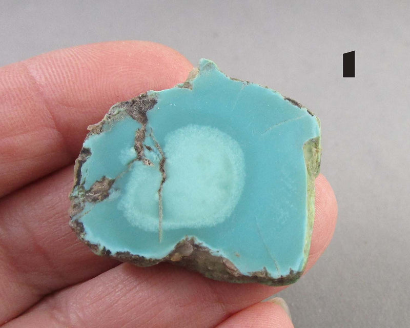 You Choose! Turquoise Stone Slice (Broken Arrow) 1pc