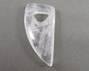 Quartz Gemstone Horn Pendant Z018
