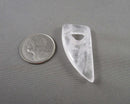 Quartz Gemstone Horn Pendant Z018