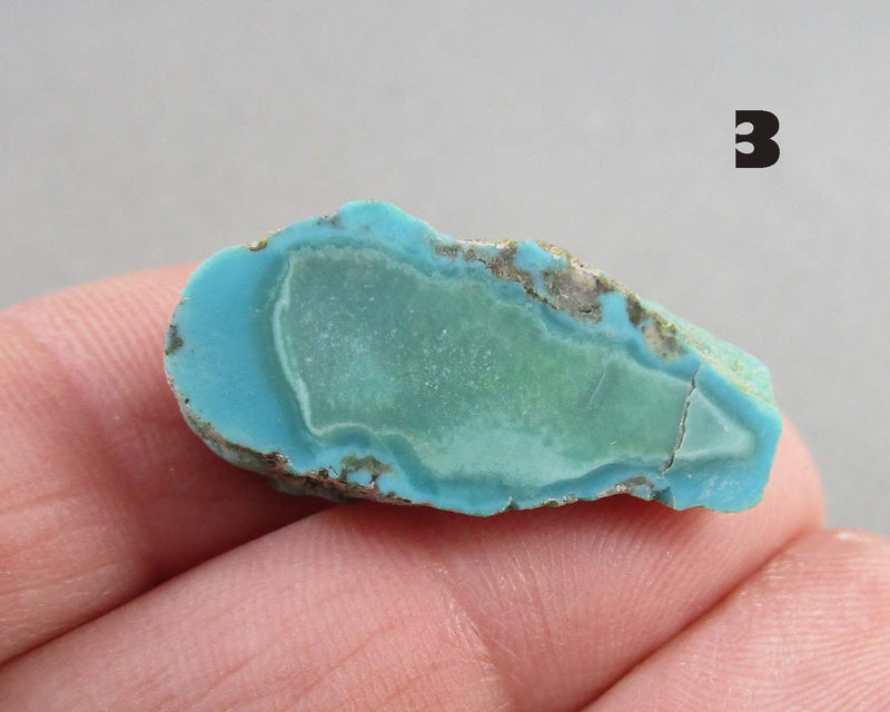 You Choose! Turquoise Stone Slice (Broken Arrow) 1pc