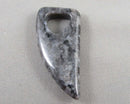 Larvikite Gemstone Horn Pendant Z023